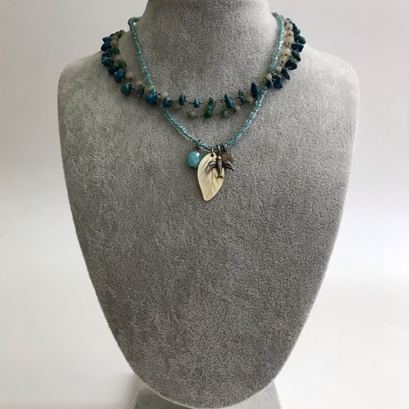 AEO Beaded Charm Necklace - Picture 3 of 6